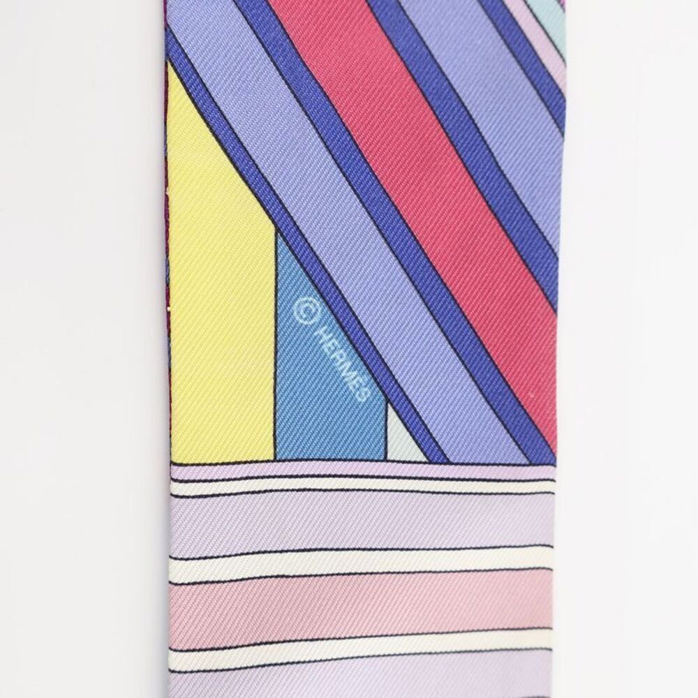 Hermes Zigzag Sangle Sangles EN Zigzag Light Blue… - image 4